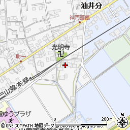 勝部建材有限会社周辺の地図