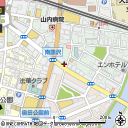 タイムズ南藤沢第４駐車場周辺の地図