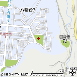 上辻公園周辺の地図