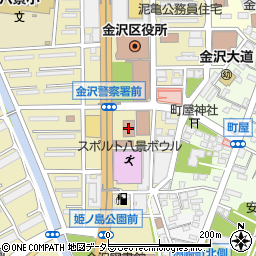 金沢警察署周辺の地図