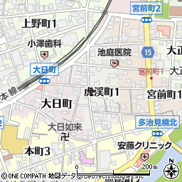 松竹飯店周辺の地図