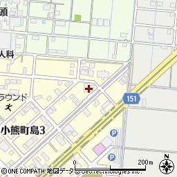 創価学会羽島会館周辺の地図
