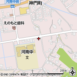 島根県出雲市神門町1341周辺の地図