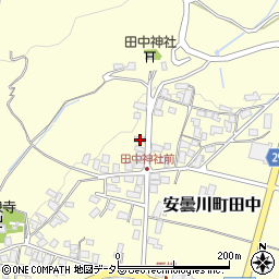 滋賀県高島市安曇川町田中2453周辺の地図