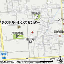 岐阜県不破郡垂井町栗原1718-1周辺の地図