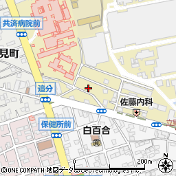 神奈川県平塚市追分6-10周辺の地図