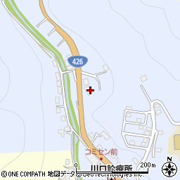 京都府福知山市小田周辺の地図