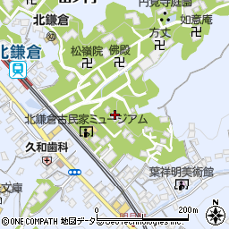 帰源院周辺の地図