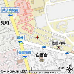 神奈川県平塚市追分6-11周辺の地図