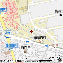 神奈川県平塚市追分5-3周辺の地図