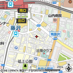 肉の佐藤 藤沢店周辺の地図