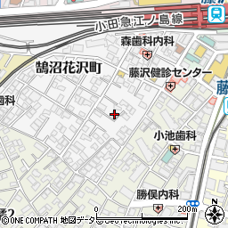 コーポ湘南周辺の地図