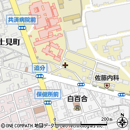 神奈川県平塚市追分6-13周辺の地図