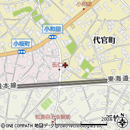 神奈川県茅ヶ崎市代官町1-24周辺の地図