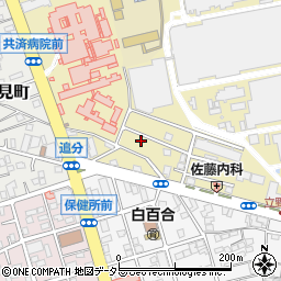 神奈川県平塚市追分6-20周辺の地図