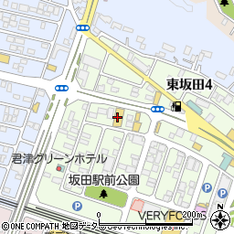 スクールＩＥ　君津本校周辺の地図