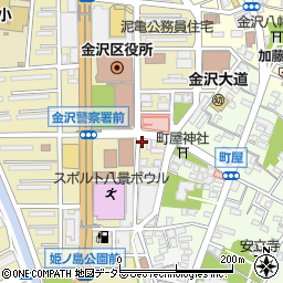 日本調剤　金沢文庫薬局周辺の地図