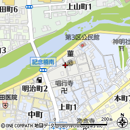 岐阜県多治見市新富町周辺の地図