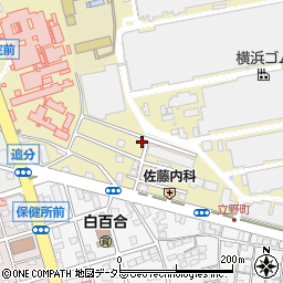 神奈川県平塚市追分5-26周辺の地図