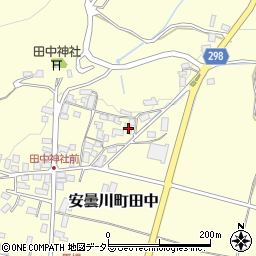 滋賀県高島市安曇川町田中2385周辺の地図