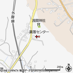 綱田集落センター周辺の地図