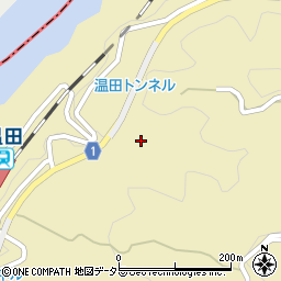 長野県下伊那郡泰阜村8092周辺の地図