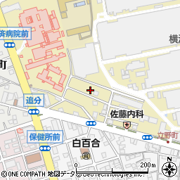 神奈川県平塚市追分5周辺の地図