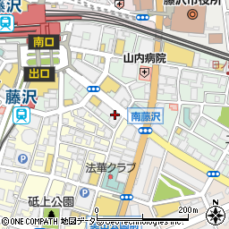 横浜銀行藤沢駅南口 ＡＴＭ周辺の地図