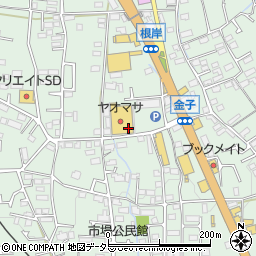 スーパーマーケットヤオマサ大井町店周辺の地図