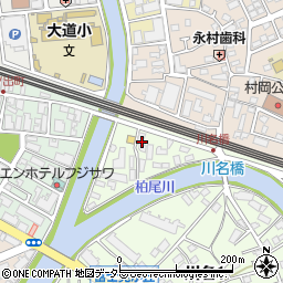 藤和藤沢コープ周辺の地図