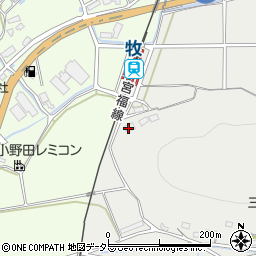 京都府福知山市上天津1069-1周辺の地図
