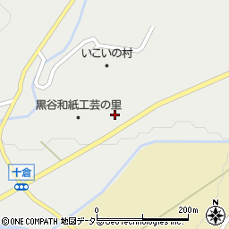 京都府綾部市十倉名畑町（三ツ辻）周辺の地図
