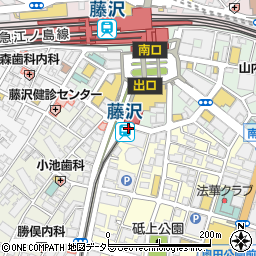 寿司居酒屋 七福 藤沢店周辺の地図