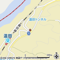 長野県下伊那郡泰阜村8090周辺の地図