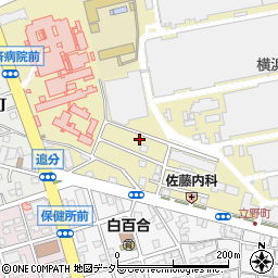 神奈川県平塚市追分5-22周辺の地図