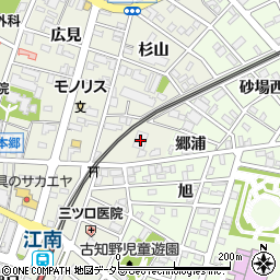 平安会館江南斎場周辺の地図