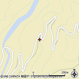 長野県下伊那郡泰阜村8952周辺の地図