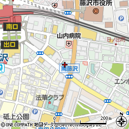 しゃぶ葉 藤沢駅南口店周辺の地図