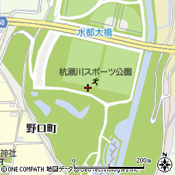 岐阜県大垣市野口町周辺の地図