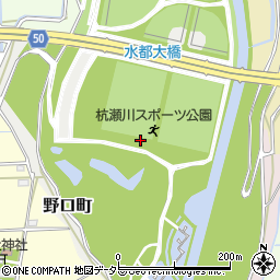 岐阜県大垣市野口町周辺の地図