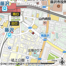 屋台屋 博多劇場 藤沢店周辺の地図