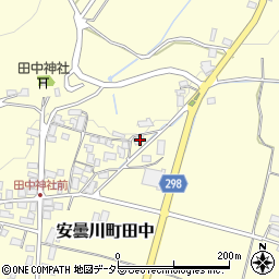 滋賀県高島市安曇川町田中1923周辺の地図