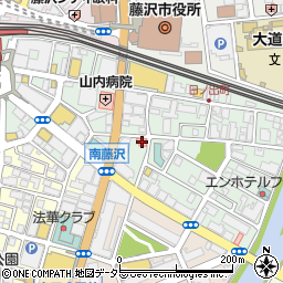 神奈川県藤沢市南藤沢18-3周辺の地図
