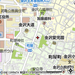 横浜和裁学院周辺の地図