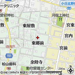 愛知県一宮市浅井町西海戸東郷前1周辺の地図