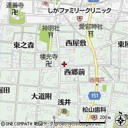 ロワイヤルＳ弐番館周辺の地図