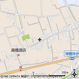 島根県出雲市神西沖町1980周辺の地図