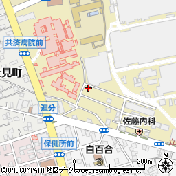 神奈川県平塚市追分5-17周辺の地図