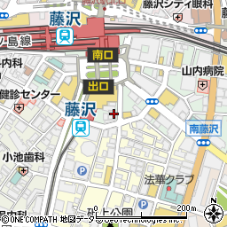 藤沢駅前AGAクリニック周辺の地図