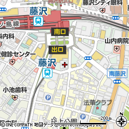 トフルゼミナール藤沢校周辺の地図